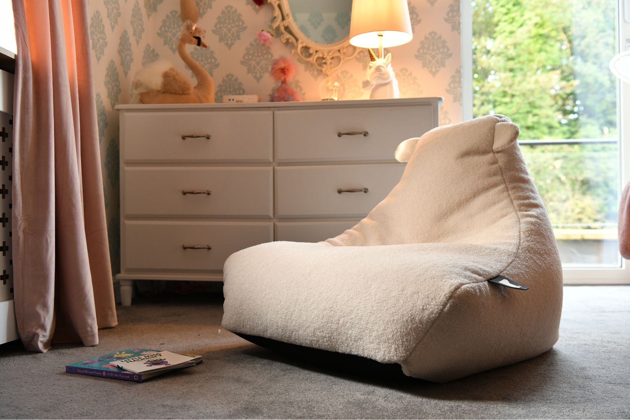 Extreme Lounging Mini B-Bag Ivory Teddy Indoor